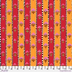 Kaffe Fassett Collective February 2023 Shiraz Red Kaffe Fassett Free Spirit PWGP194.RED Sold in HALF yard increments