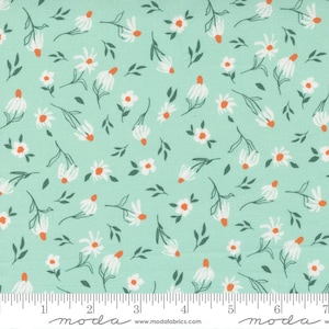 Sundance Little Suzy Mist by Crystal Manning for Moda Fabrics 11908 18 This fabric is Sold in HALF yard increments