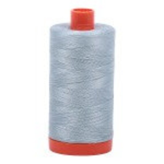 Aurifil 50 wt Cotton 2847 Bright Grey Blue Aurifil 50 wt Cotton 2847 Bright Grey Blue