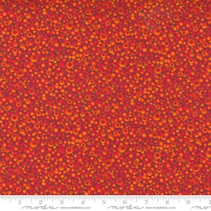 Sunflower Dreamscapes Red by Ira Kennedy for Moda Fabrics 51246 26 Fabric is Sold in HALF yard increments