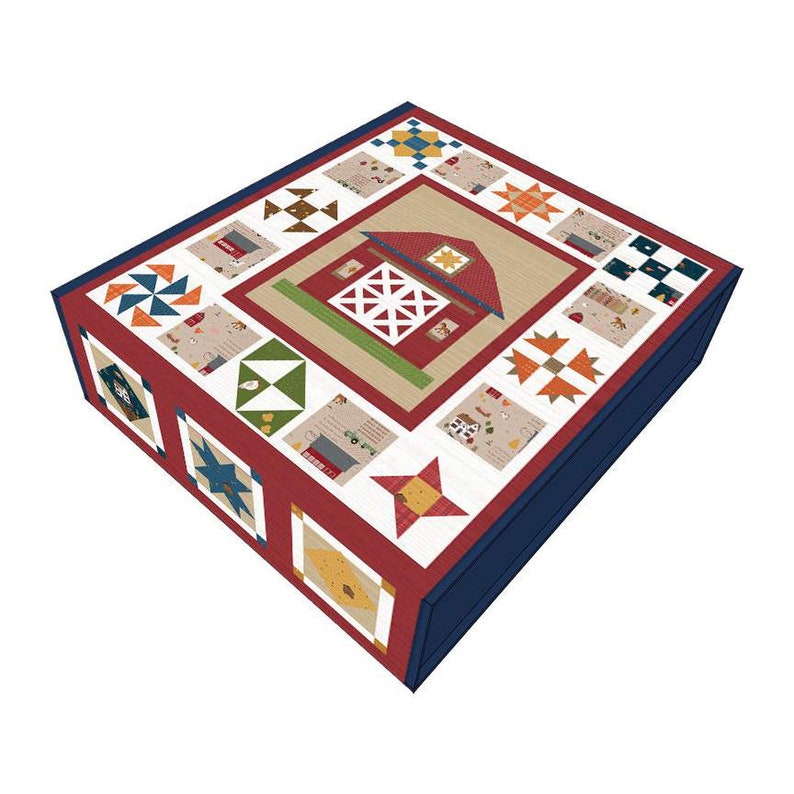 Barn Quilts Quilt Kit by Jennifer Long of Bee Sew Inspired for Riley ...