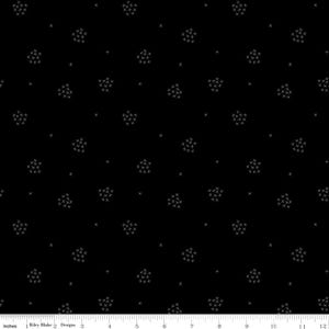 Blackout X&#39;s Black by The RBD Designers for Riley Blake Designs C16245-BLACK Sold in HALF Yard increments.