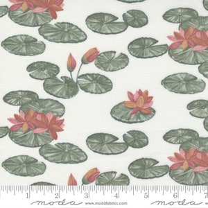 WATERMARKS - Lily Pads in Lily (6910 11) - by Holly Taylor