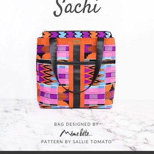 Sachi Bag Pattern Bag Designed by Meme Bete Pattern by Sallie Tomato LST154