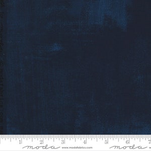 Grunge Basics True Blue for Moda 30150 558 Sold in HALF yard increments.