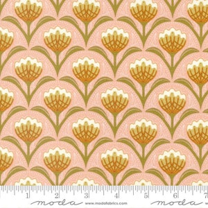 Quaint Cottage Florets Rose by Gingiber of Dreamy Quilts for Moda Fabrics 48371 18 Sold in HALF yard Increments