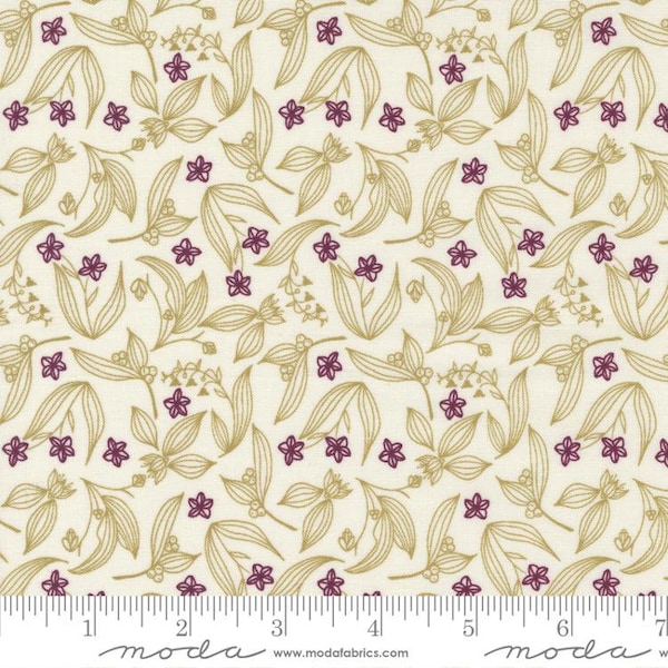 Wild Meadow Fairy Circles Porcelain by Sweetfire Road for Moda Fabric 43134 11 This fabric is Sold in HALF yard Increments