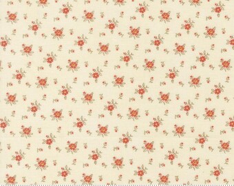 Ambiance Little Flower Porcelain by 3 Sisters for Moda Fabrics 44416 11 Sold in HALF YARD increments