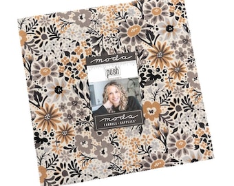 Posh Layer Cake 42 Pieces by BasicGrey for Moda Fabrics 30770LC
