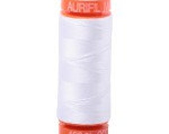 May include: A spool of white thread with an orange label that says "A&E" and "100% Cotton".