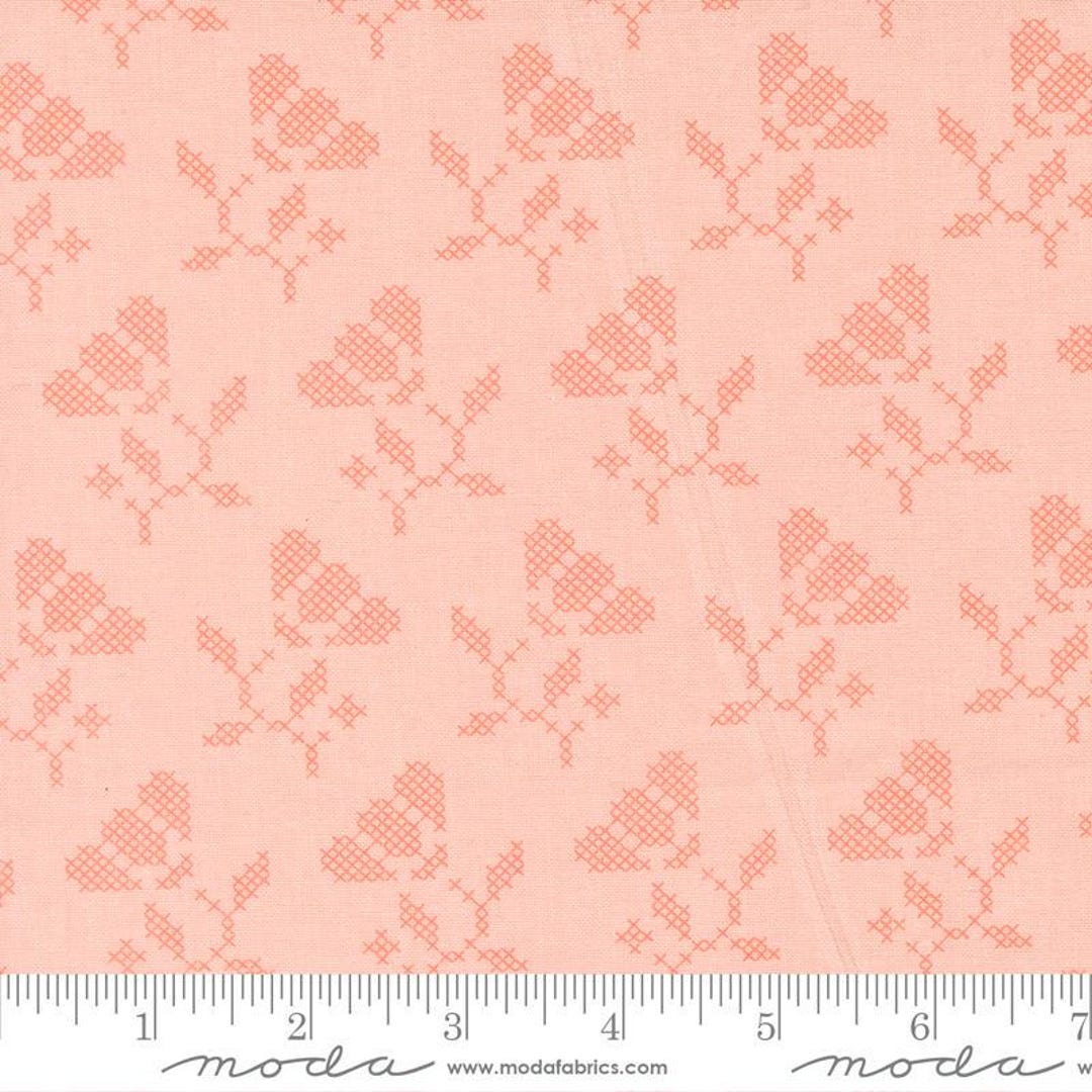 Sunbonnet Blooming Stitches Pink by Heather Briggs of My Sew