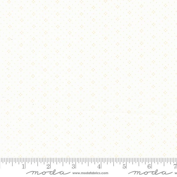 Eyelet Ivory Latte Fig Tree and Co. by Joanna Figueroa for Moda Fabrics 20488 84 Fabric is sold in HALF YARD increments