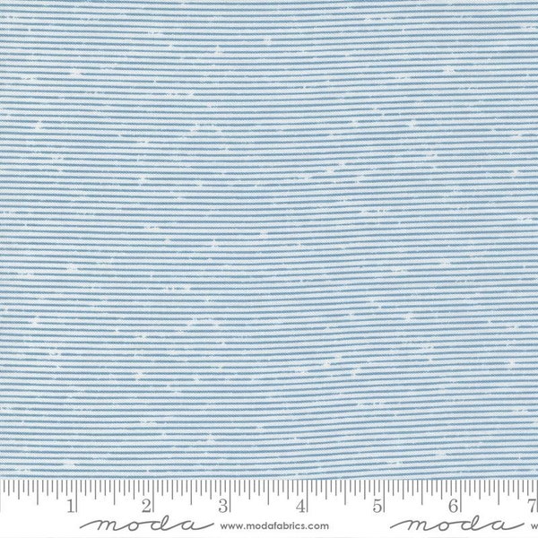 Old Glory Urban Stripes Sky by Lella Boutique for Moda fabrics 5202 11 Sold in HALF yard increments