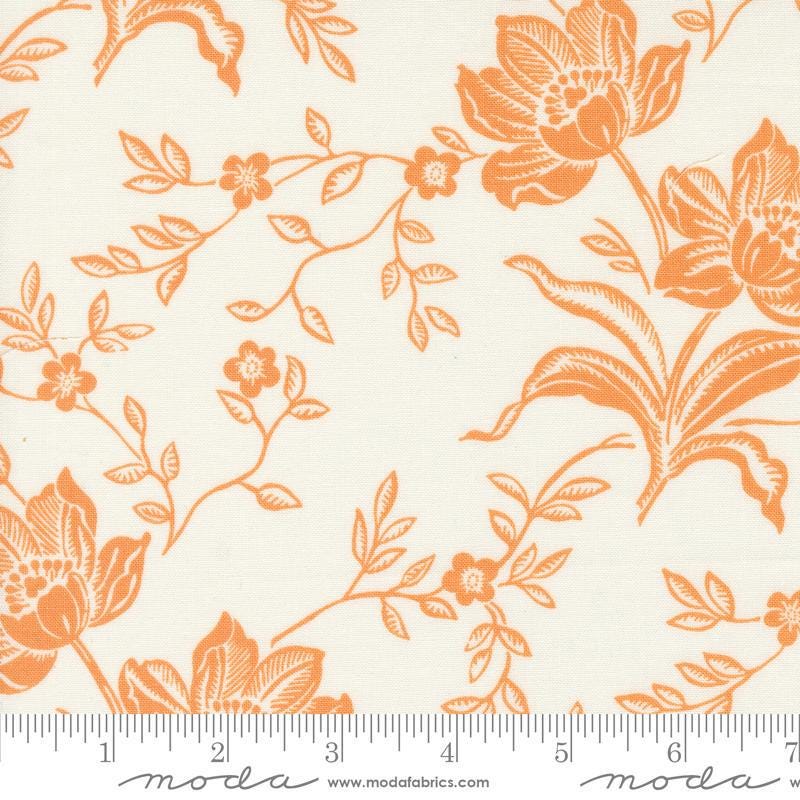 Denim & Daisies Large Floral Ivory Butterscotch by Fig Tree and Co for ...