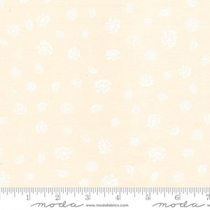 Woodland Wildflowers Royal Rounds Cream by Fancy That Design House for Moda Fabrics 45587 11 Sold in HALF yard increments