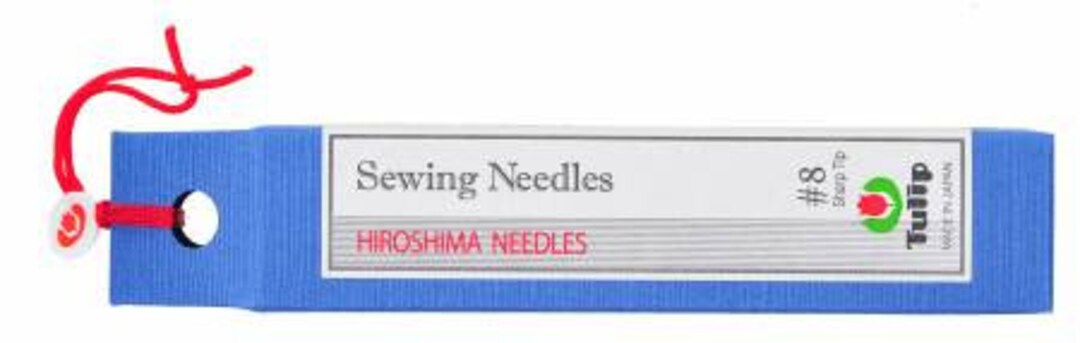 Tulip Sashiko Needles SHORT Assortment Two Each of Three Sizes Thn-031e 
