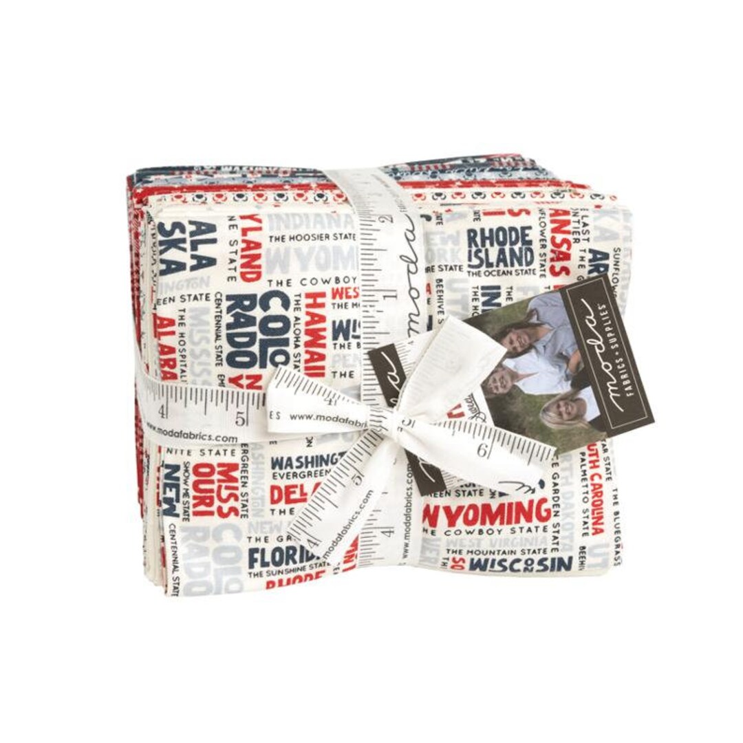 Stateside Fat Quarter Bundle 29 Pieces by Sweetwater for Moda Fabrics ...