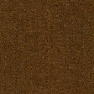 Essex Yarn Dyed Linen color Cinnamon by Robert Kaufman E064-1075 Sold in HALF yard increments