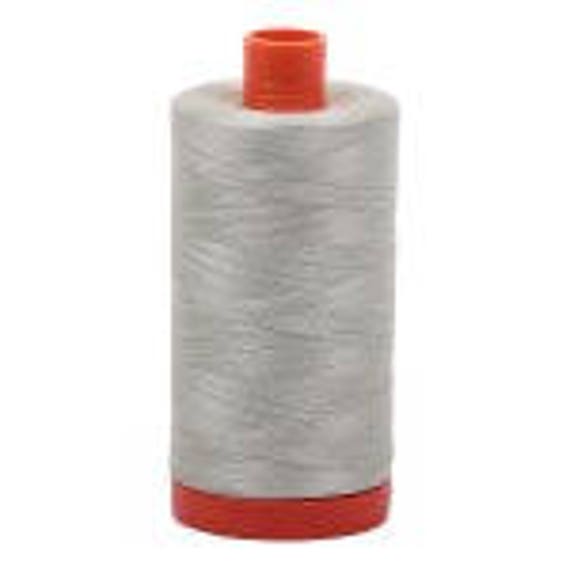 Aurifil Cotton Mako 2843 Light Grey Green 50wt Aurifil Cotton Mako 2843 Light Grey Green 50wt