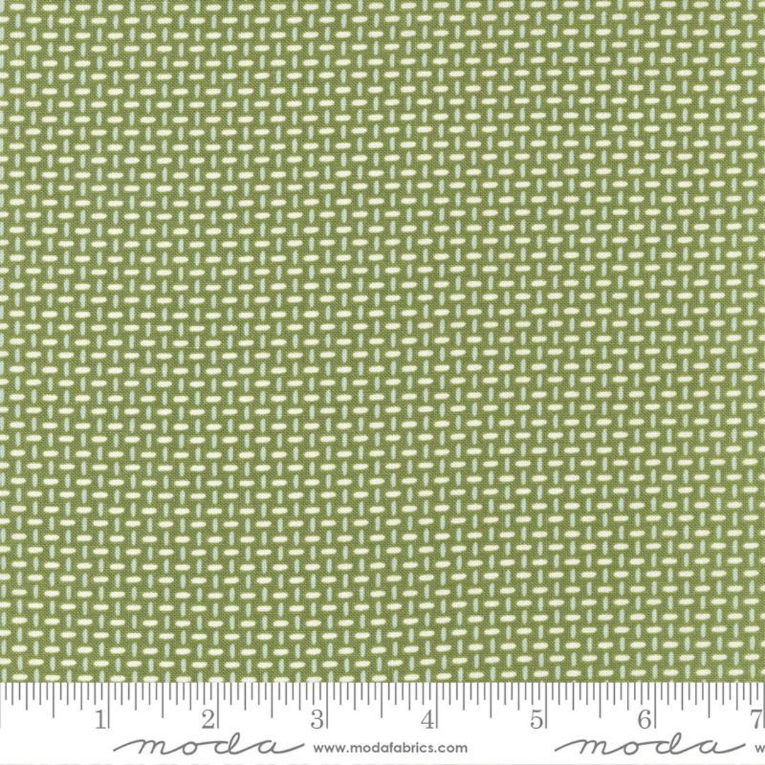Main Street Road Block Grass by Sweetwater for Moda Fabrics 55648 13 ...