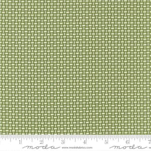 Main Street Road Block Grass by Sweetwater for Moda Fabrics 55648 13 Sold in HALF yard increments