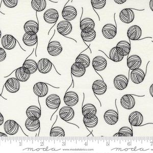 Lazy Afternoon Yarn Vanilla by Zen Chic for Moda Fabrics.  1781 11 Sold in HALF yard increments
