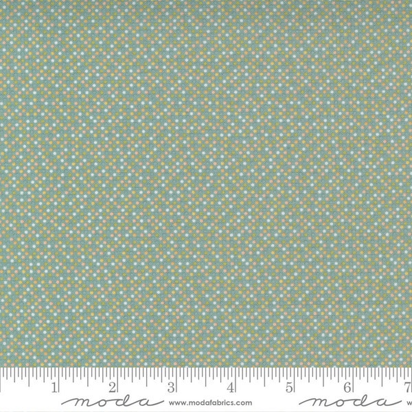 Cozy Up Blue Skies by Corey Yoder for Moda Fabrics 29126 17 Pin Dot Blender Autumn Fall This Fabric is sold in HALF Yard increments