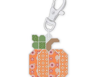 Pumpkin Enamel Happy Charms by Lori Holt of Bee in my Bonnet ST-33024