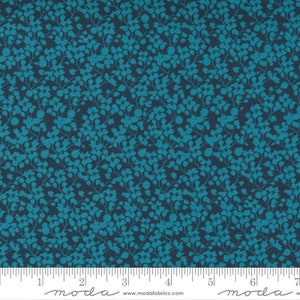 Paisley Rose Navy by Crystal Manning for Moda Fabrics 11886 15 This fabric is Sold in HALF yard increments