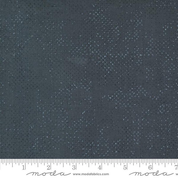 Bluish Spotted Blackboard by Zen Chic for Moda Fabrics 1660 210 Sold in HALF yard increments