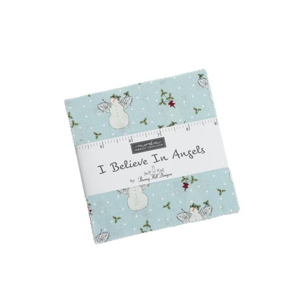 I Believe In Angels Charm Pack 42 Pieces by Bunny Hill Designs for Moda 3000PP