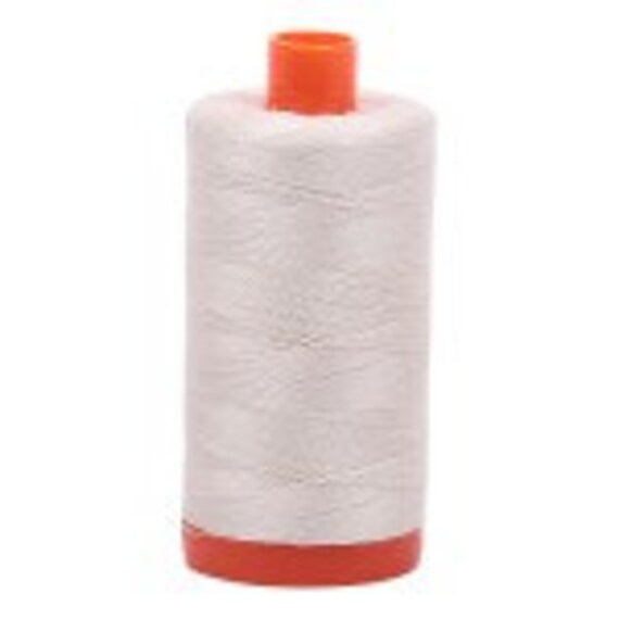 Aurifil 80 wt Cotton 2309 Silver White Aurifil 80 wt Cotton 2309 Silver White