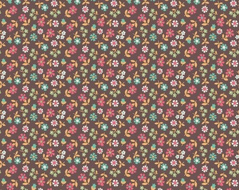 Mercantile Remembrance Espresso by Lori Holt of Bee in my Bonnet for Riley Blake Designs C14394-ESPRESSO Sold in HALF yard increments