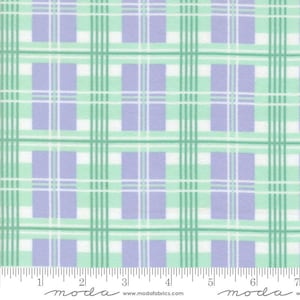 Sherbet Sunshine Flannel Plaid Lavender by Corey Yoder for Moda Fabrics 29222 22F This fabric is sold in HALF Yard increments