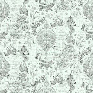 Tula Pink Linework Sketch Paper for Free Spirit Fabrics , PWTP158.PAPER This fabric is sold in HALF YARD increments