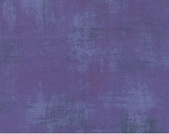 Hyacinth Grunge by BasicGrey for Moda Fabrics 30150 294 fabric is less blue than picture Sold in HALF yard increments