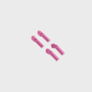 Tula Pink #5 RectangleZipper Pulls (4 zipper pulls) by Tula Pink and Jessica Sallie for Sallie Tomato STS183P