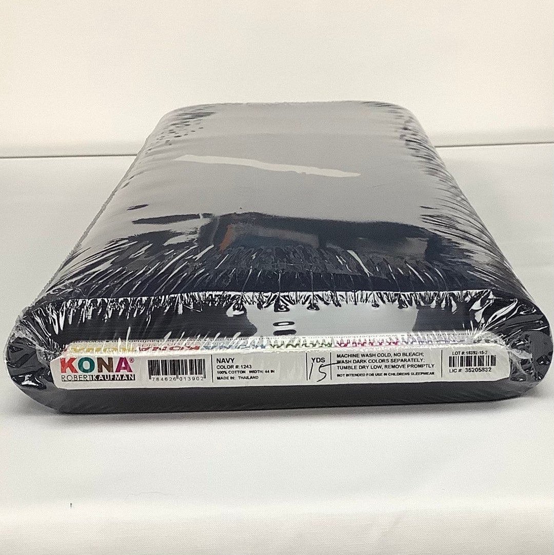 Kona Cotton - Silver 15 yd BoltQuilting Fabric