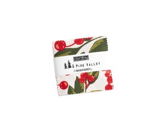 Pine Valley Mini Charm Pack 42 Pieces by BasicGrey for Moda Fabrics 30740MC