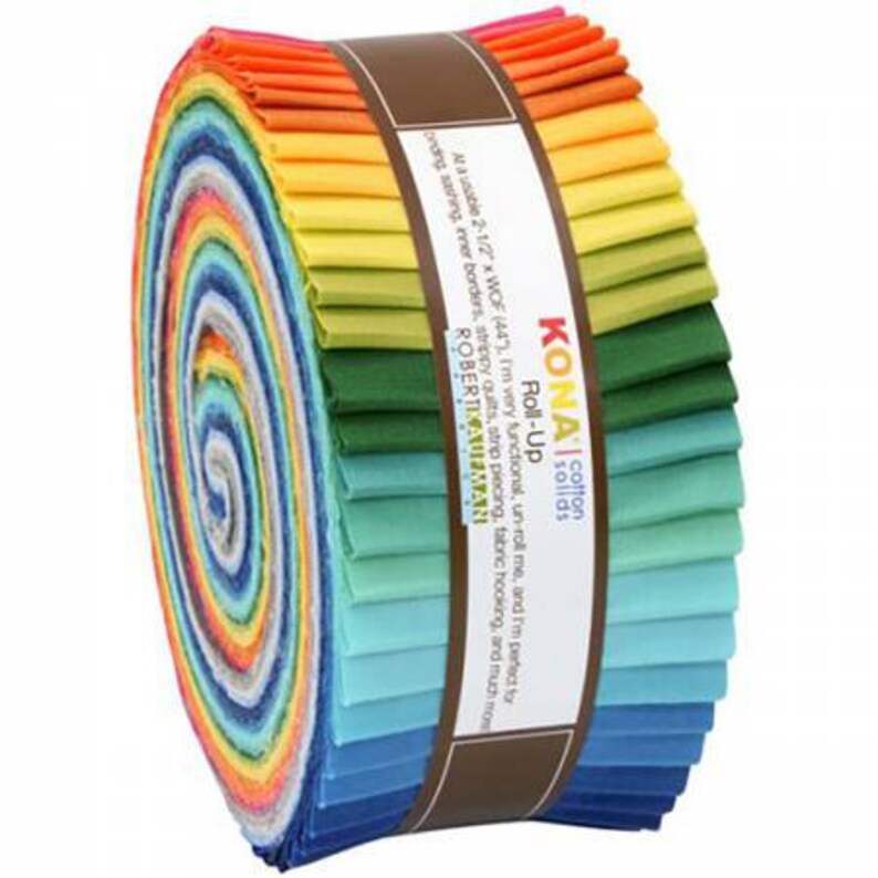 Kona Cotton Solids Roll-Up, Coal main image 1
