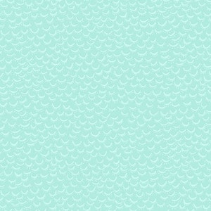 Ariel Aquatic from Dear Stella - STELLA-D1875 Aquatic This fabric is sold in HALF YARD increments.