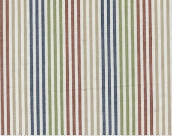 Vista Wovens Stripes Multi by Moda fabric 12217 11 Fabric sold in HALF YARD increments