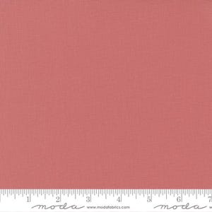 Coral Rose Moda Bella Solid 9900 319 This fabric is Sold in HALF yard increments