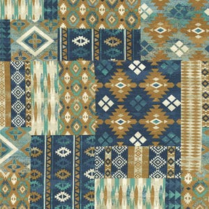 Saddle Ranch Western Patchwork Multi by Moda Fabrics 33798 11 Sold in HALF yard increments