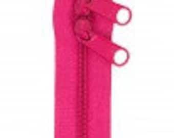 40" Lipstick Double Slide Handbag Zipper by ByAnnie ZIP40-250. 40 inch zippers for handbags purses