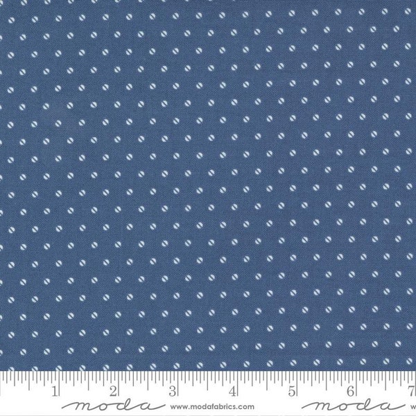 Blueberry Delight Berry Dots Blueberry by Bunny Hill Designs for Moda Fabrics 3039 19 Sold in HALF yard increments