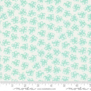 Lighthearted Ribbon Cream by Camille Roskelley for Moda Fabrics 55293 11 Fabric sold in HALF YARD increments