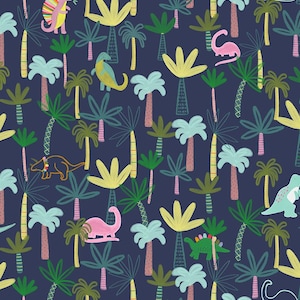 The Lost World Admiral from Dear Stella - STELLA-D1938 Admiral This fabric is sold in HALF YARD increments.