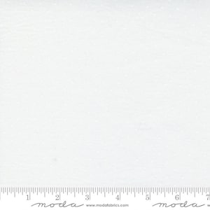 Twinkle White on White by April Rosenthal of Prairie Grass Patterns for Moda Fabrics 24106 42 Sold in HALF YARD increments