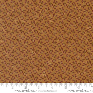 Chickadee Landing Petite Buds Sunflower by Kansas Troubles Quilters for Moda 9743 12 Fabric is sold in HALF YARD increments